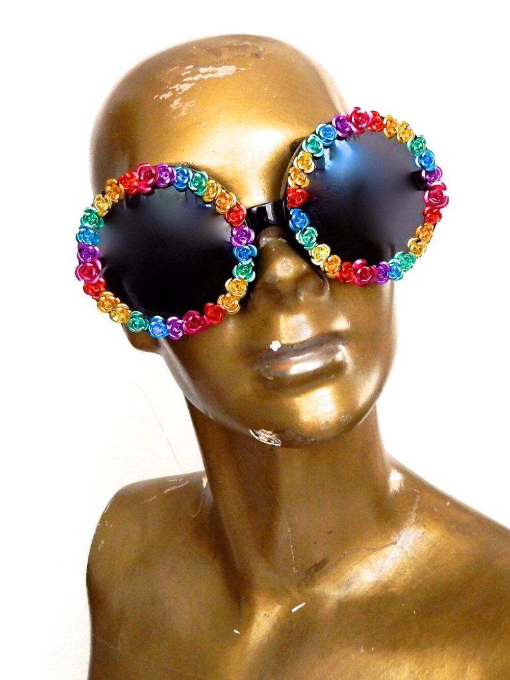 GASOLINE GLAMOUR GROOVE IS IN THE HEART RODEO QUEEN GLASSES 🌈🪩🔮
